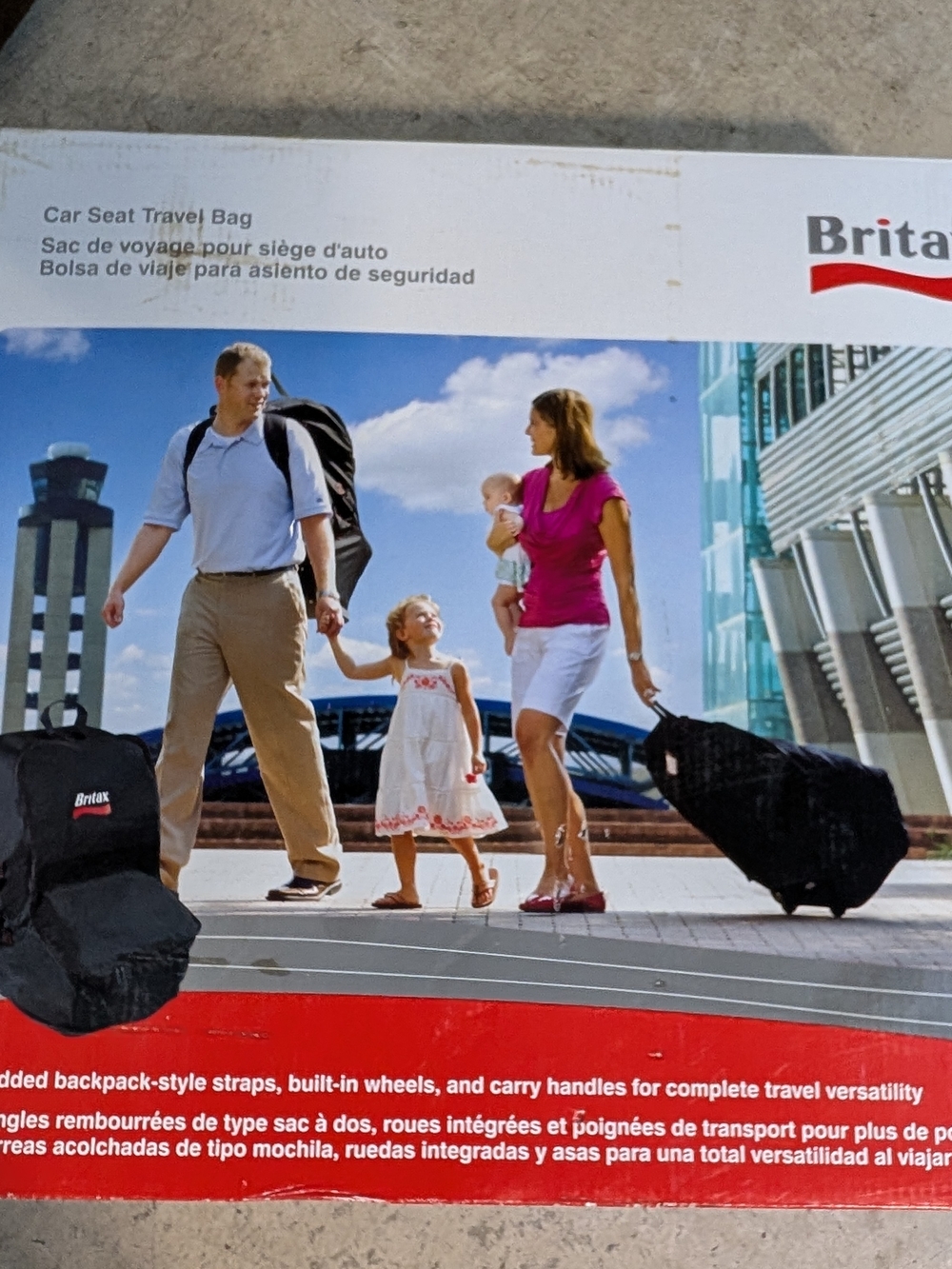 Britax Black Car Seat Duffel Bag - Picture 2 of 2